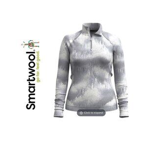 SmartWool Classic Thermal Base Layer Top - Merino Wool, Zip Neck, Long Sleeve XL